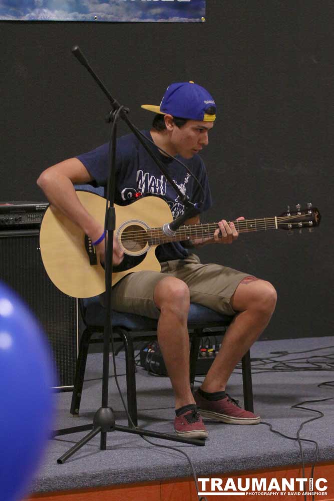 Candid images from the memorial service for Ethan Theriault held on 02/28/2014.