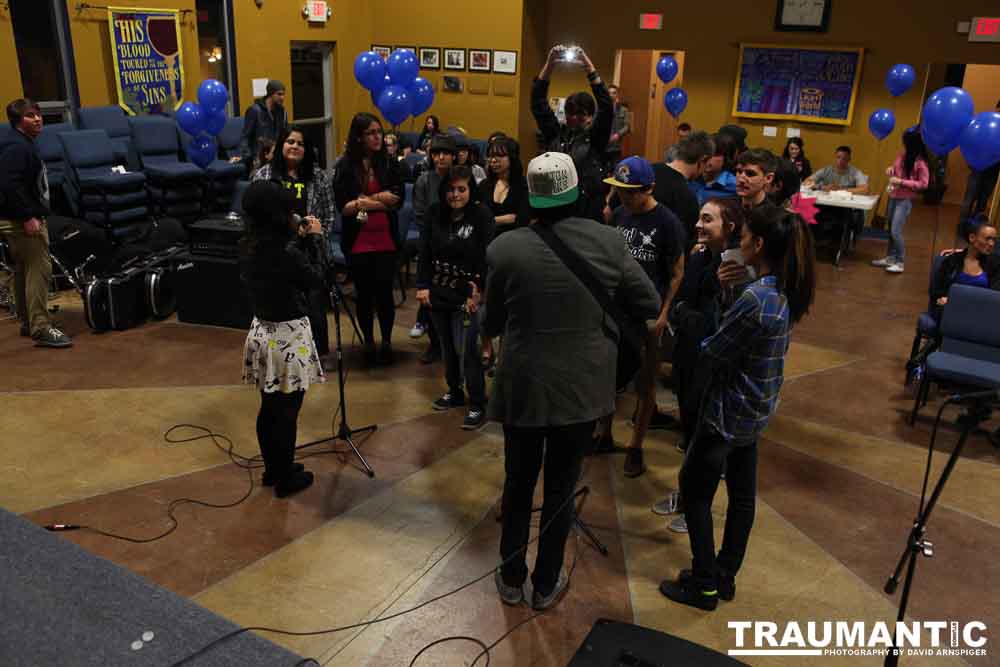 Candid images from the memorial service for Ethan Theriault held on 02/28/2014.