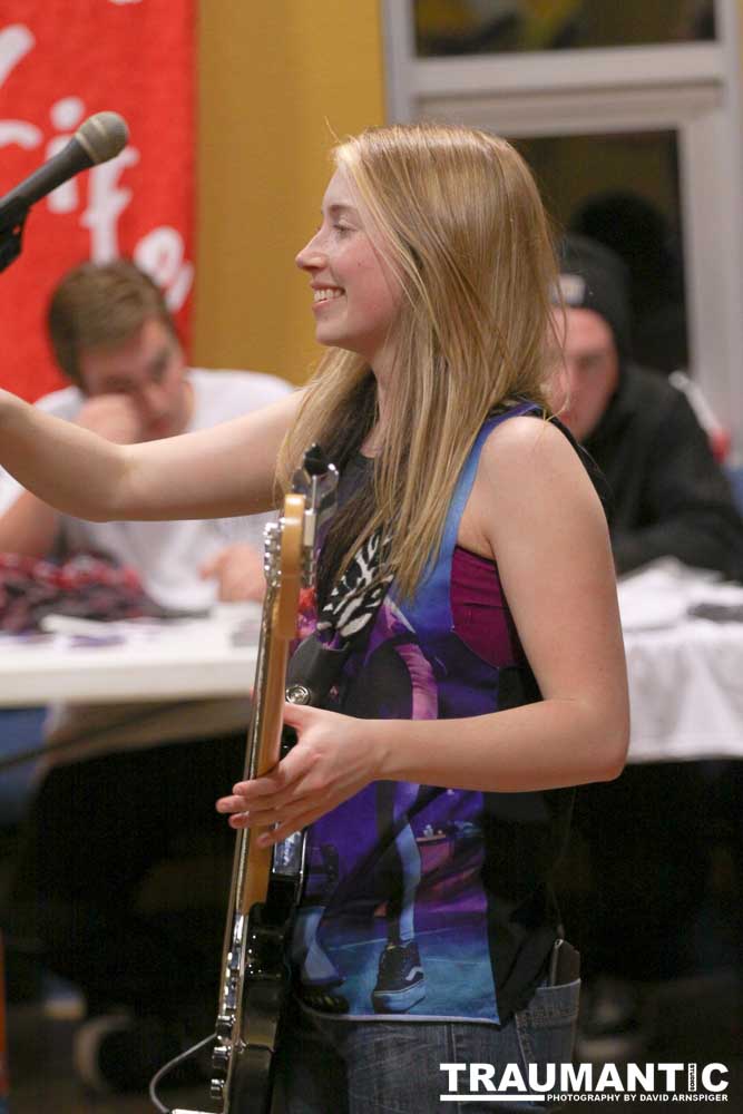 Candid images from the memorial service for Ethan Theriault held on 02/28/2014.