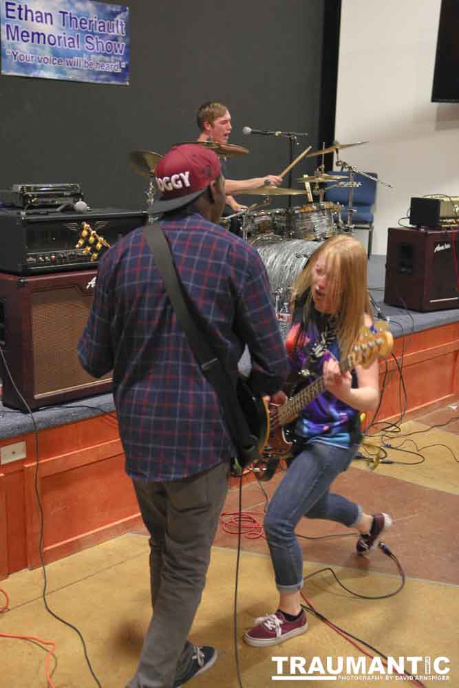 Candid images from the memorial service for Ethan Theriault held on 02/28/2014.