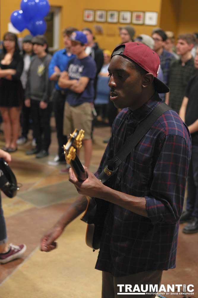 Candid images from the memorial service for Ethan Theriault held on 02/28/2014.