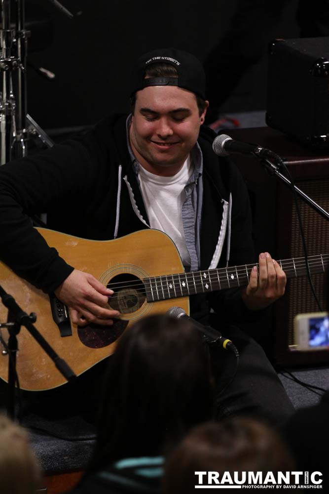 Candid images from the memorial service for Ethan Theriault held on 02/28/2014.