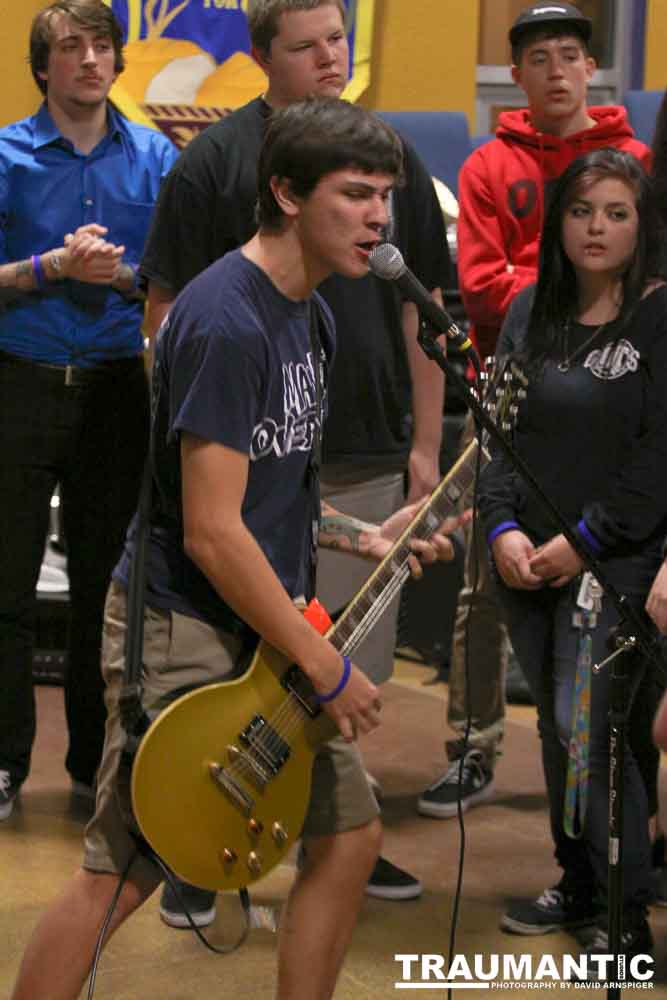 Candid images from the memorial service for Ethan Theriault held on 02/28/2014.