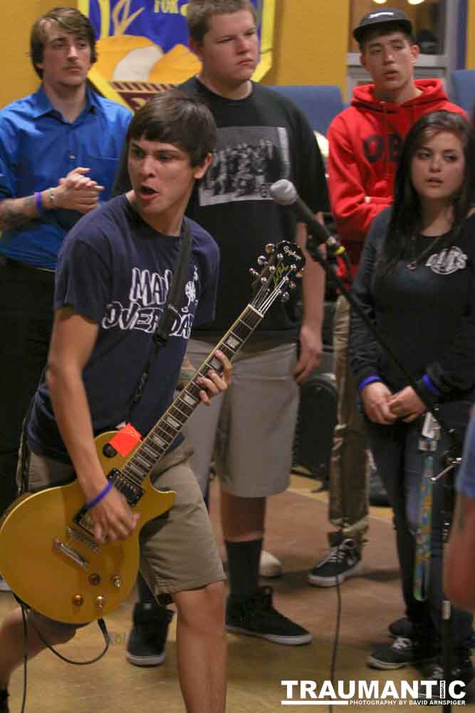 Candid images from the memorial service for Ethan Theriault held on 02/28/2014.