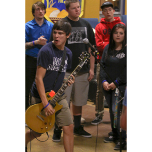 Candid images from the memorial service for Ethan Theriault held on 02/28/2014.