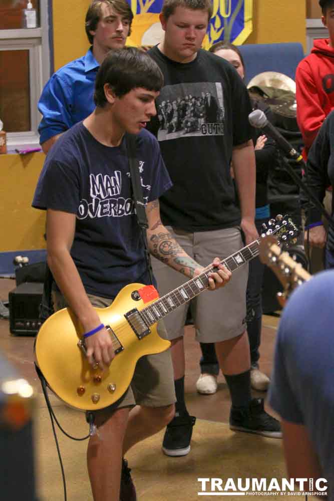 Candid images from the memorial service for Ethan Theriault held on 02/28/2014.