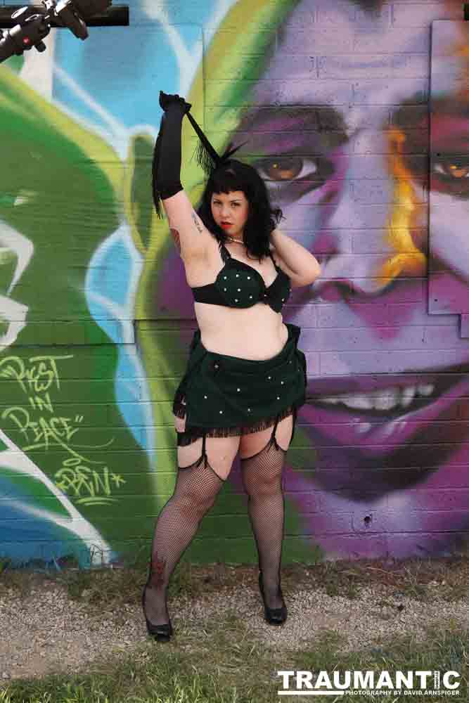 Doll, Scorch and I had a great deal of fun shooting these images in the Arts District of Las Vegas.