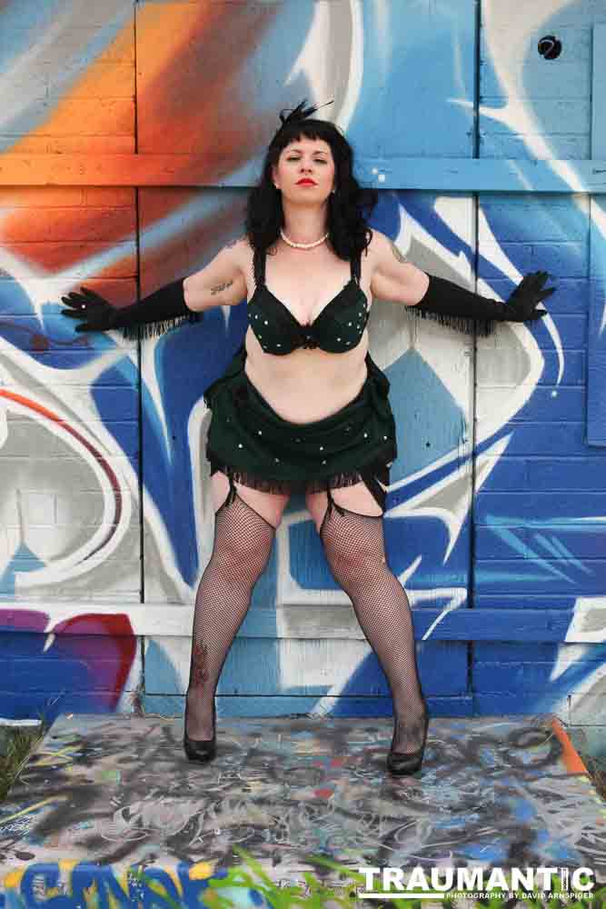 Doll, Scorch and I had a great deal of fun shooting these images in the Arts District of Las Vegas.