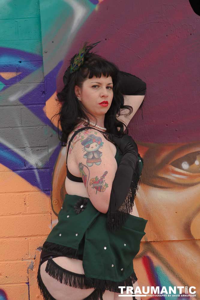 Doll, Scorch and I had a great deal of fun shooting these images in the Arts District of Las Vegas.