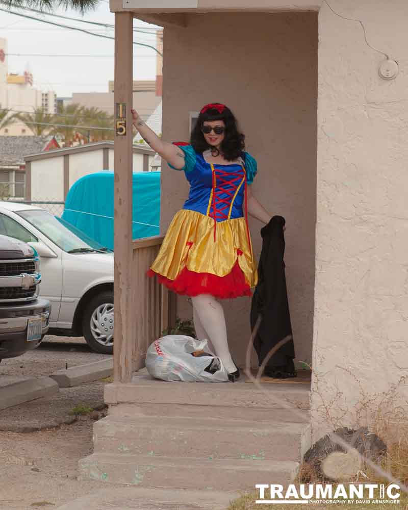 Doll, Scorch and I had a great deal of fun shooting these images in the Arts District of Las Vegas.