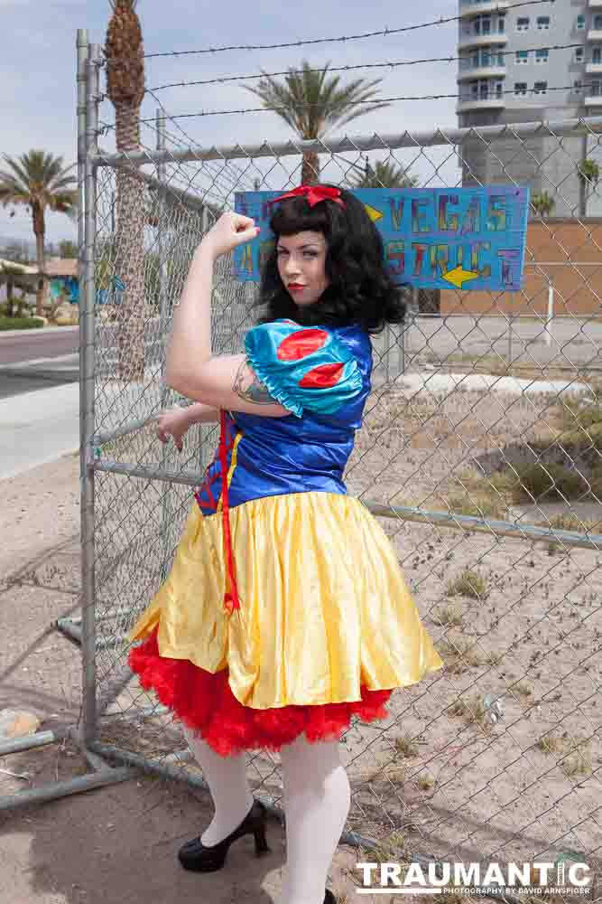 Doll, Scorch and I had a great deal of fun shooting these images in the Arts District of Las Vegas.