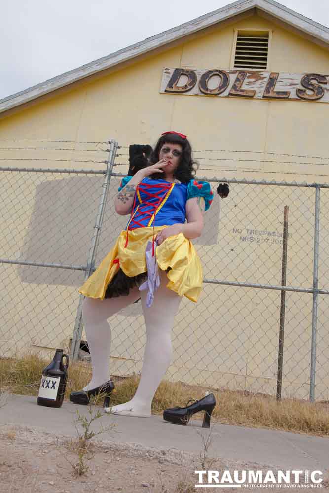 Doll, Scorch and I had a great deal of fun shooting these images in the Arts District of Las Vegas.