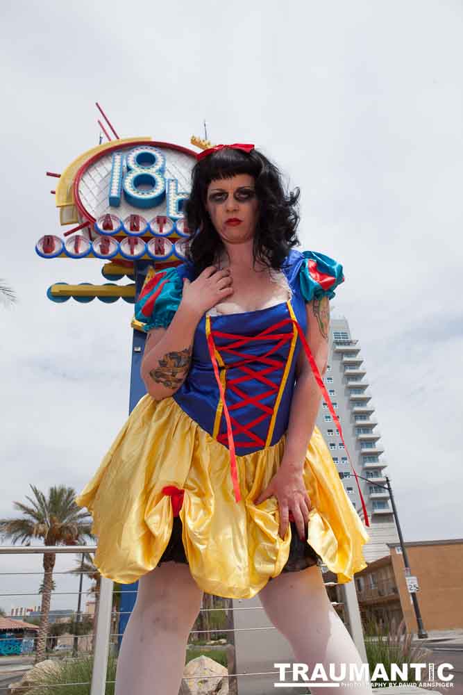 Doll, Scorch and I had a great deal of fun shooting these images in the Arts District of Las Vegas.