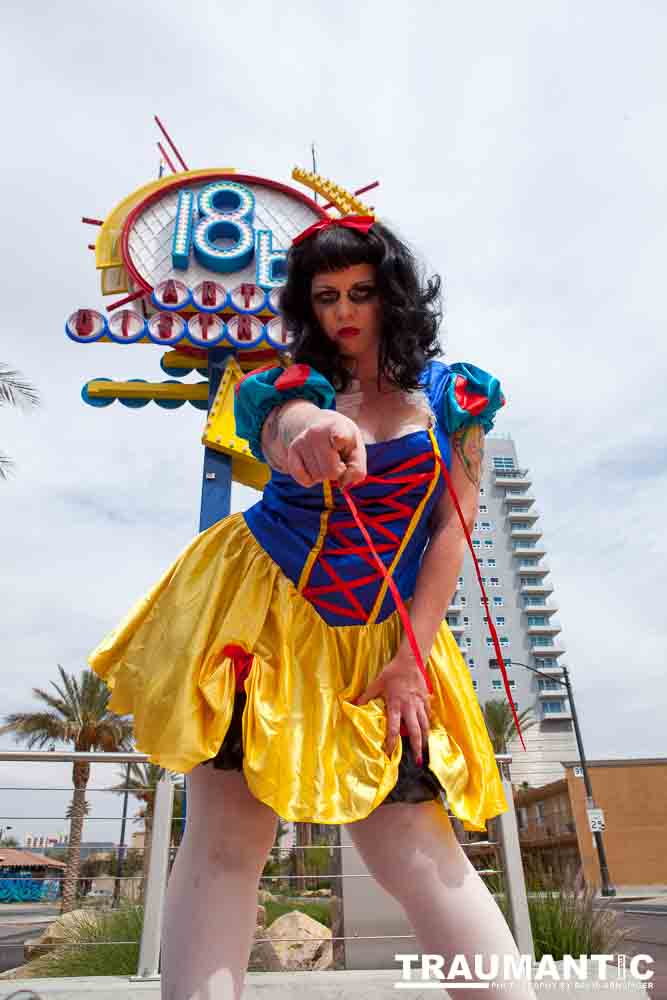 Doll, Scorch and I had a great deal of fun shooting these images in the Arts District of Las Vegas.