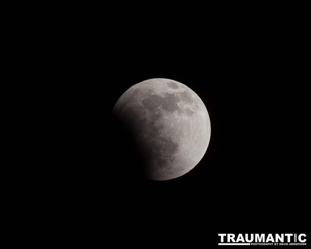 I made an attempt to shoot the Blood Moon eclipse.  I did a good job on the phases of the eclipse leading up to the blood moon, but my shots of the glowing orange sphere were off because my settings were screwy.  I have my ISO pumped up way too high.  I apparently get another crack at one of these in the fall, so I will plan ahead for it.