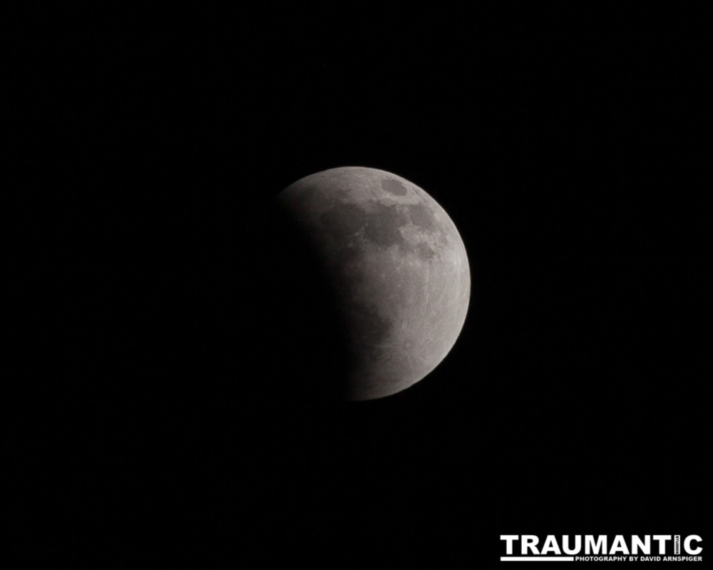 I made an attempt to shoot the Blood Moon eclipse.  I did a good job on the phases of the eclipse leading up to the blood moon, but my shots of the glowing orange sphere were off because my settings were screwy.  I have my ISO pumped up way too high.  I apparently get another crack at one of these in the fall, so I will plan ahead for it.