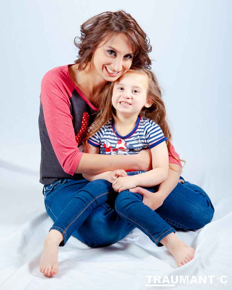 Katie and her daugher Zoe came by for a quick session.