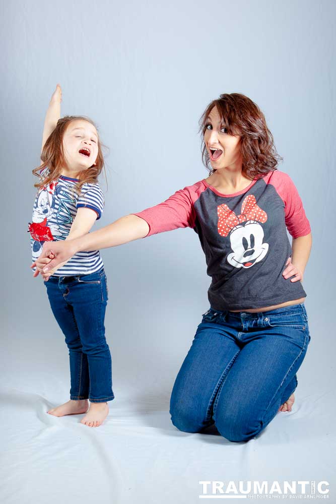 Katie and her daugher Zoe came by for a quick session.