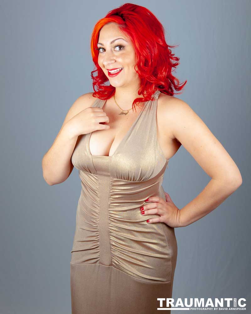 Photograph 7 beautiful women in gorgeous gowns and lingerie?  All right, if I have to.