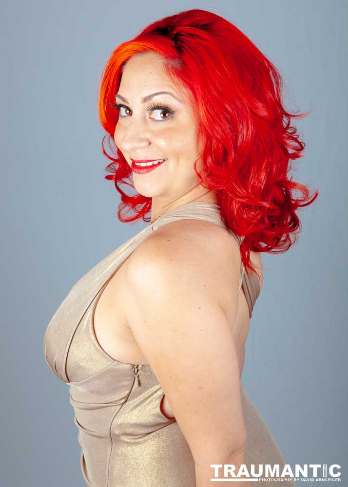 Photograph 7 beautiful women in gorgeous gowns and lingerie?  All right, if I have to.