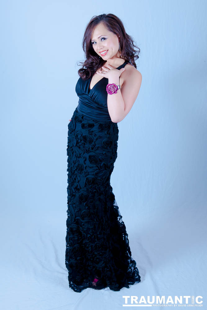 Photograph 7 beautiful women in gorgeous gowns and lingerie?  All right, if I have to.