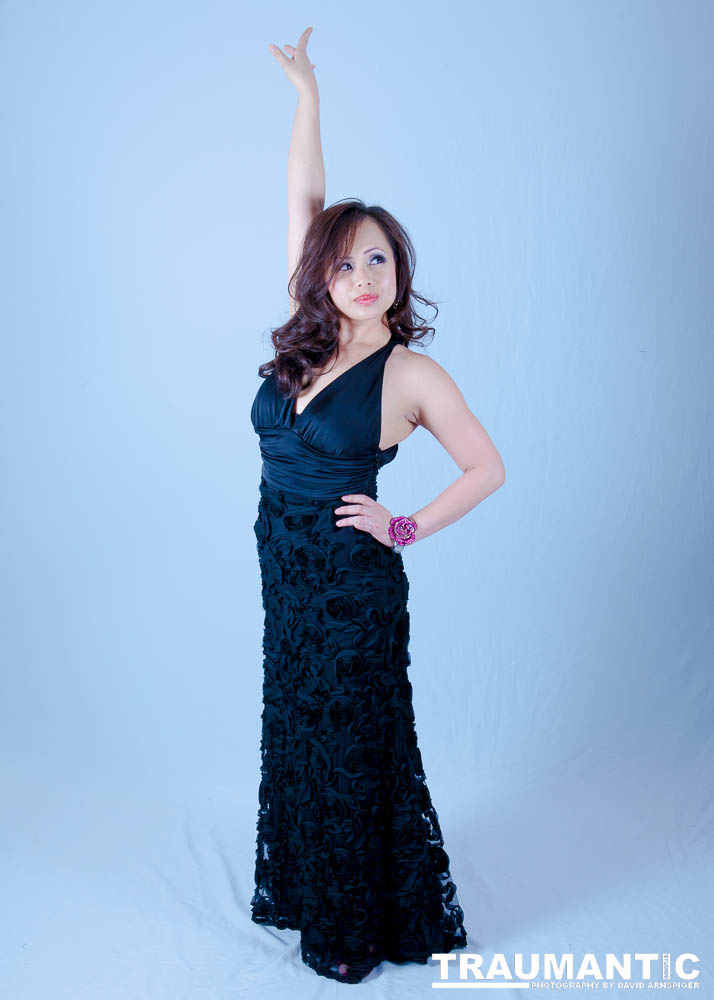 Photograph 7 beautiful women in gorgeous gowns and lingerie?  All right, if I have to.