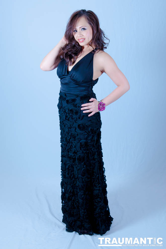 Photograph 7 beautiful women in gorgeous gowns and lingerie?  All right, if I have to.