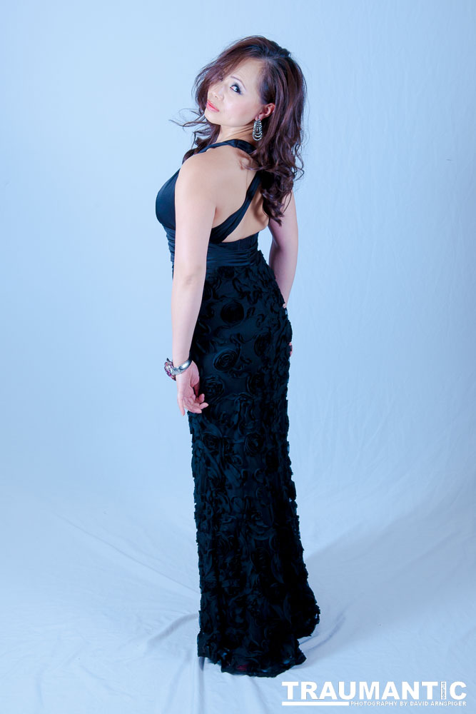 Photograph 7 beautiful women in gorgeous gowns and lingerie?  All right, if I have to.