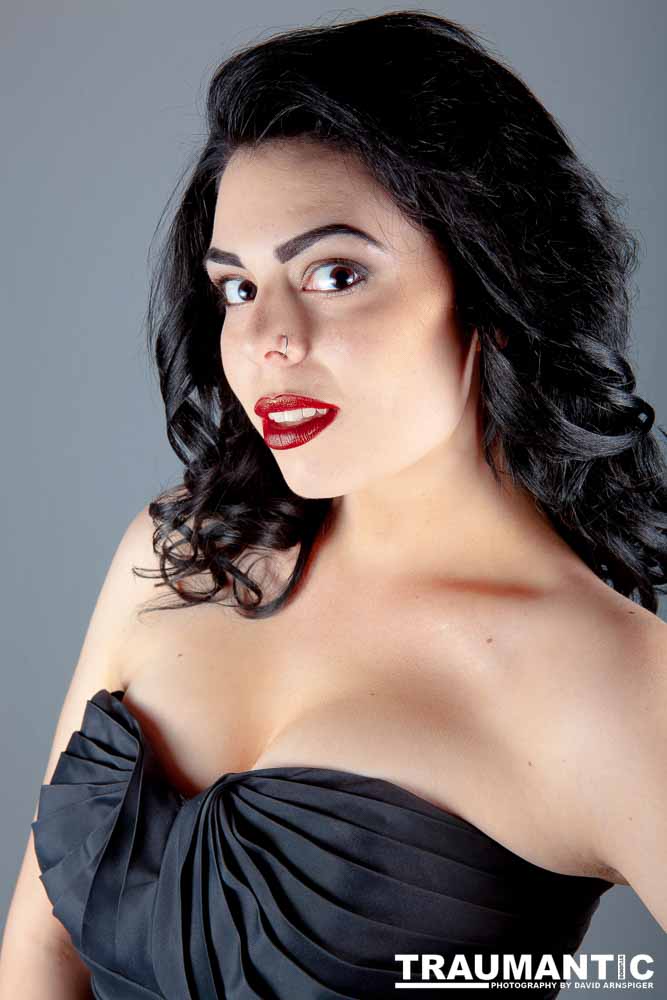 Photograph 7 beautiful women in gorgeous gowns and lingerie?  All right, if I have to.