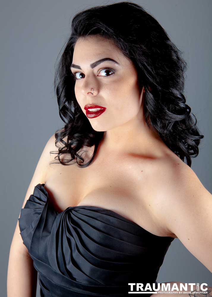 Photograph 7 beautiful women in gorgeous gowns and lingerie?  All right, if I have to.