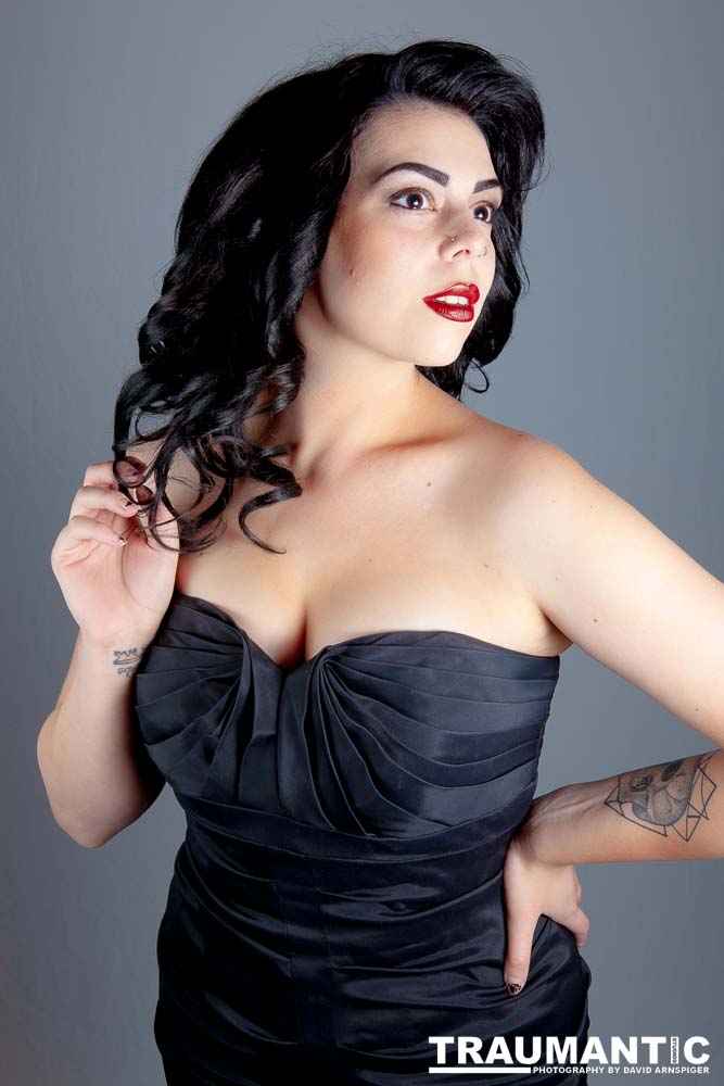 Photograph 7 beautiful women in gorgeous gowns and lingerie?  All right, if I have to.