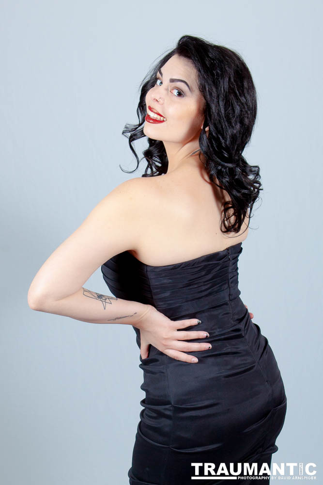 Photograph 7 beautiful women in gorgeous gowns and lingerie?  All right, if I have to.