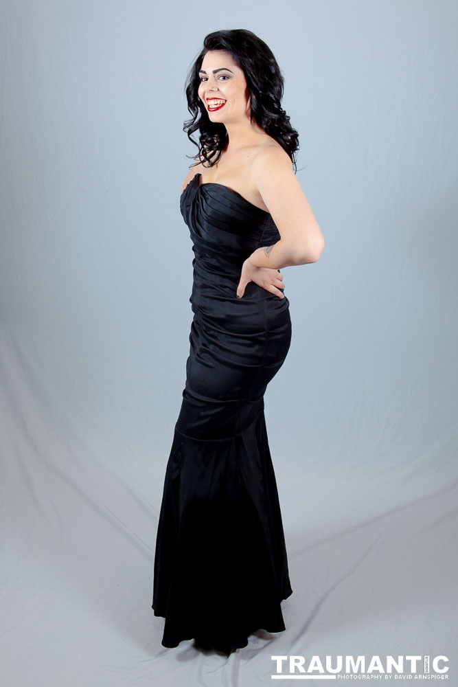 Photograph 7 beautiful women in gorgeous gowns and lingerie?  All right, if I have to.