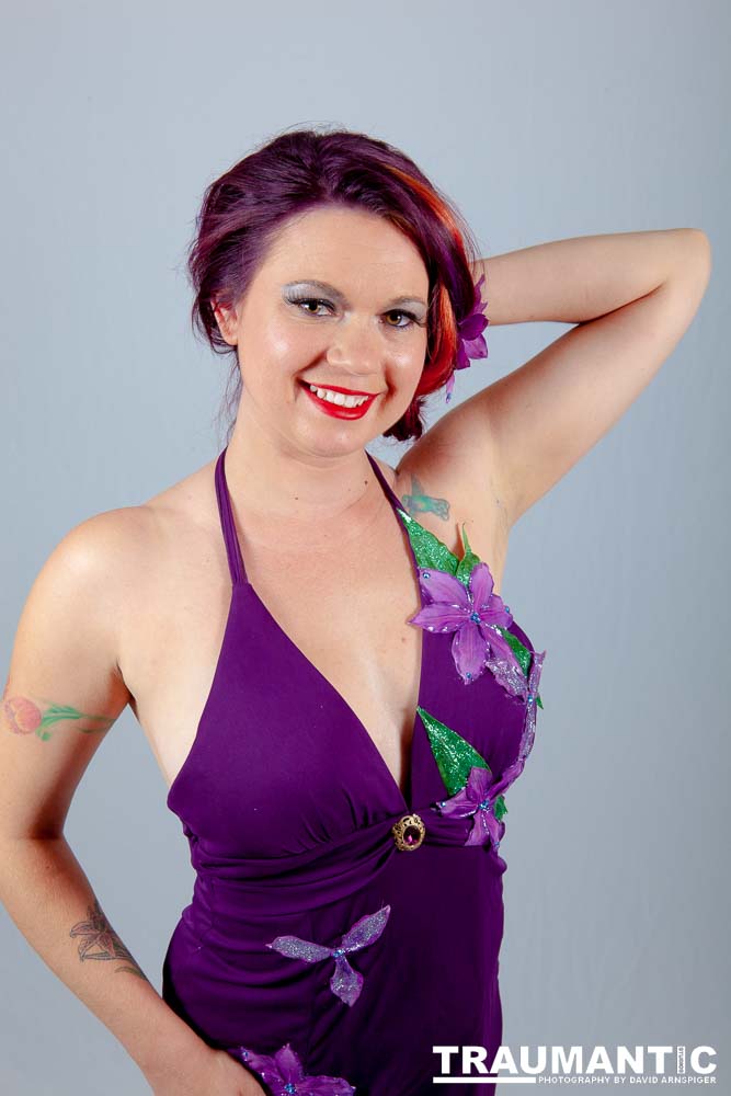 Photograph 7 beautiful women in gorgeous gowns and lingerie?  All right, if I have to.