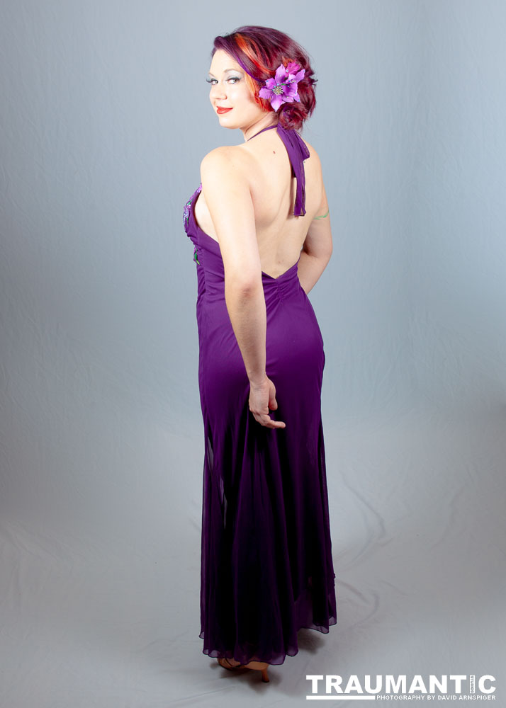 Photograph 7 beautiful women in gorgeous gowns and lingerie?  All right, if I have to.