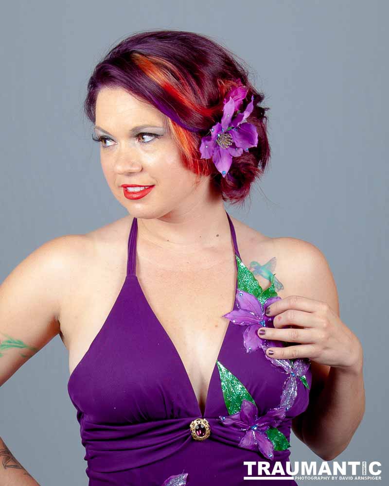 Photograph 7 beautiful women in gorgeous gowns and lingerie?  All right, if I have to.