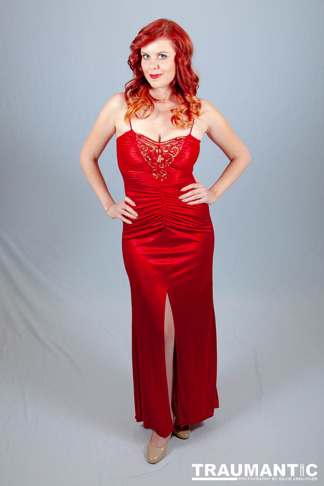 Photograph 7 beautiful women in gorgeous gowns and lingerie?  All right, if I have to.