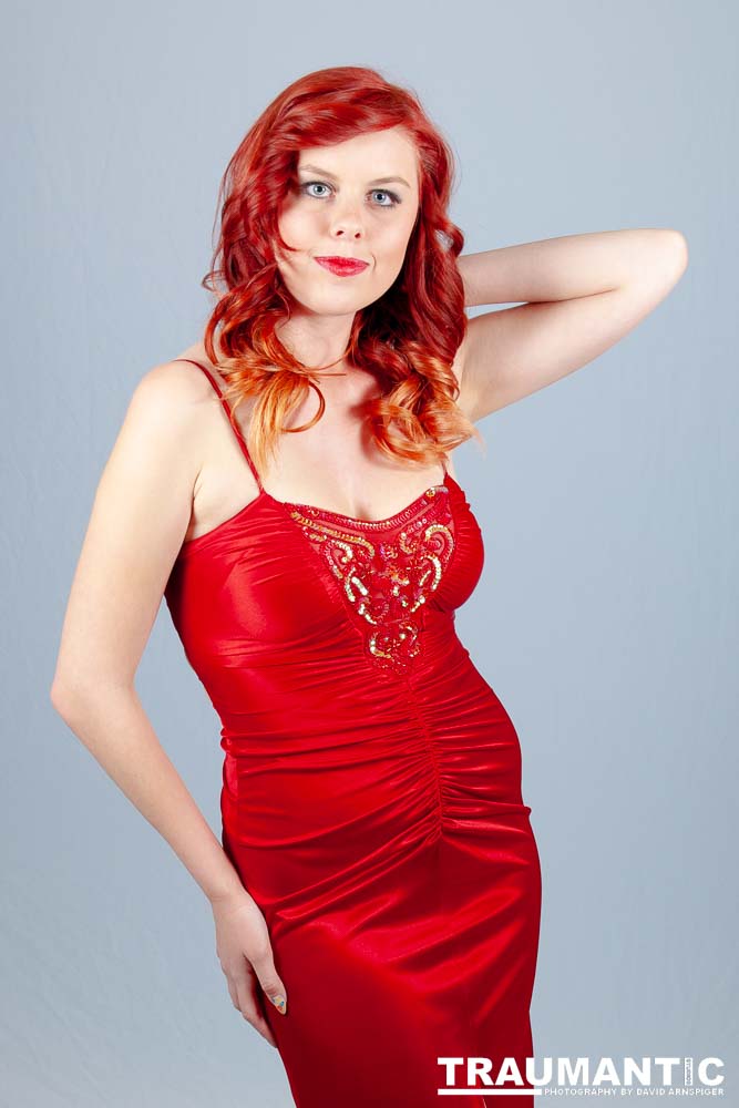 Photograph 7 beautiful women in gorgeous gowns and lingerie?  All right, if I have to.