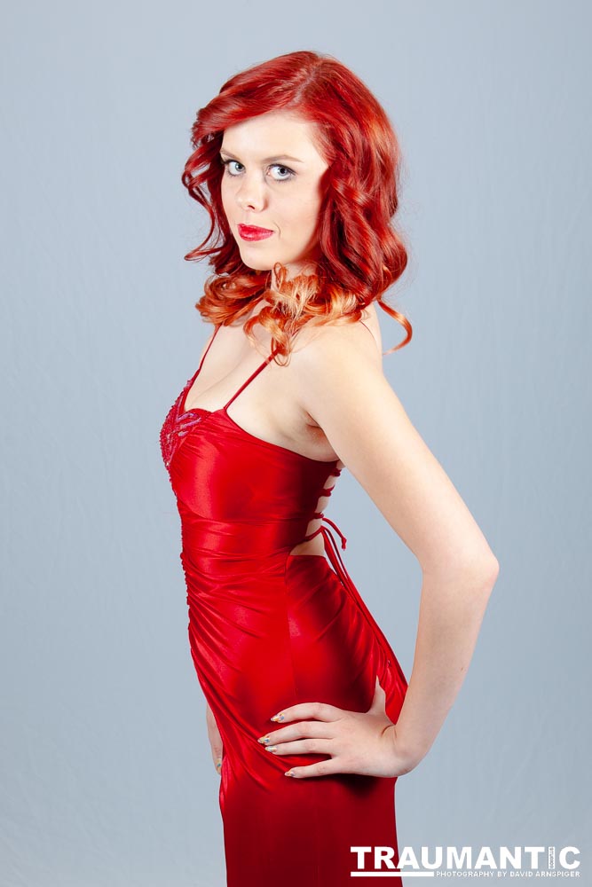 Photograph 7 beautiful women in gorgeous gowns and lingerie?  All right, if I have to.