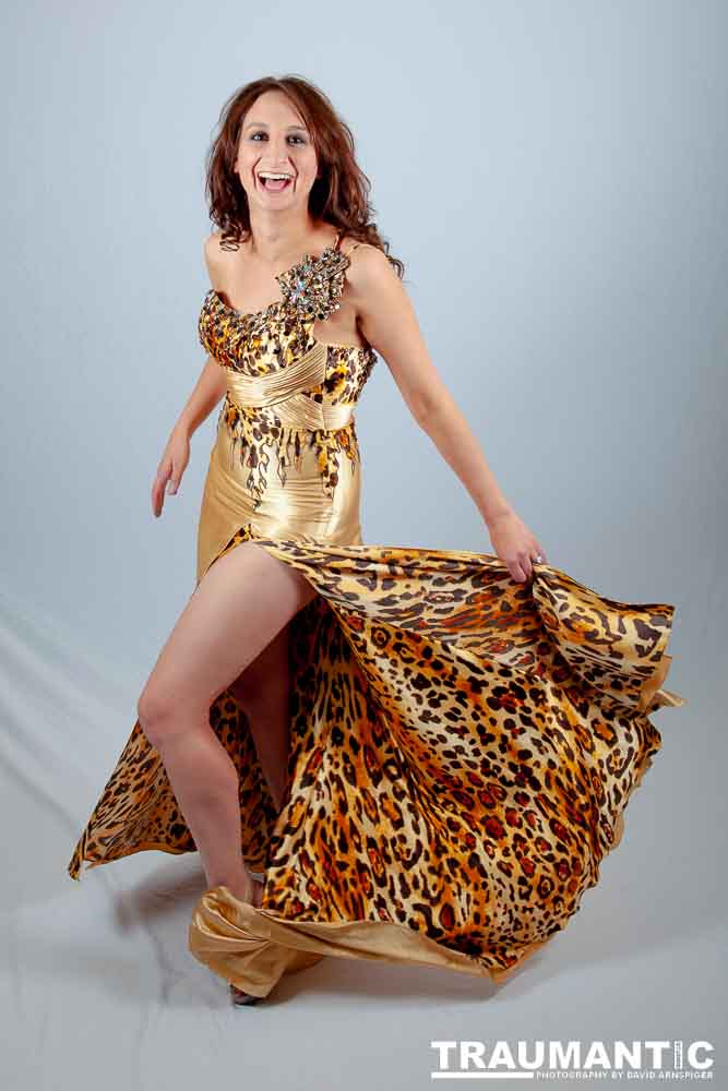 Photograph 7 beautiful women in gorgeous gowns and lingerie?  All right, if I have to.