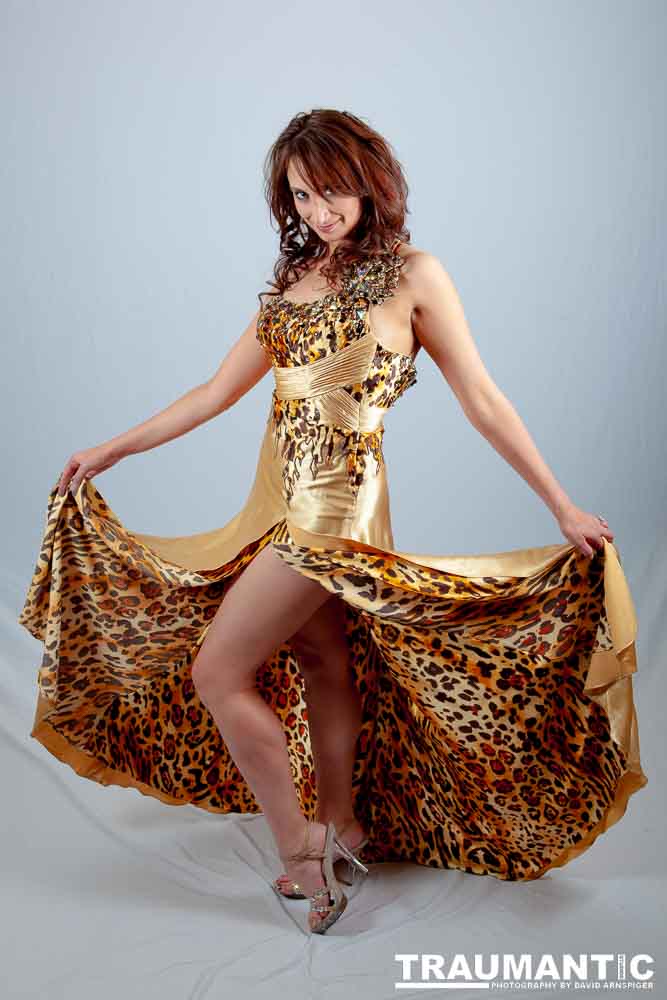 Photograph 7 beautiful women in gorgeous gowns and lingerie?  All right, if I have to.