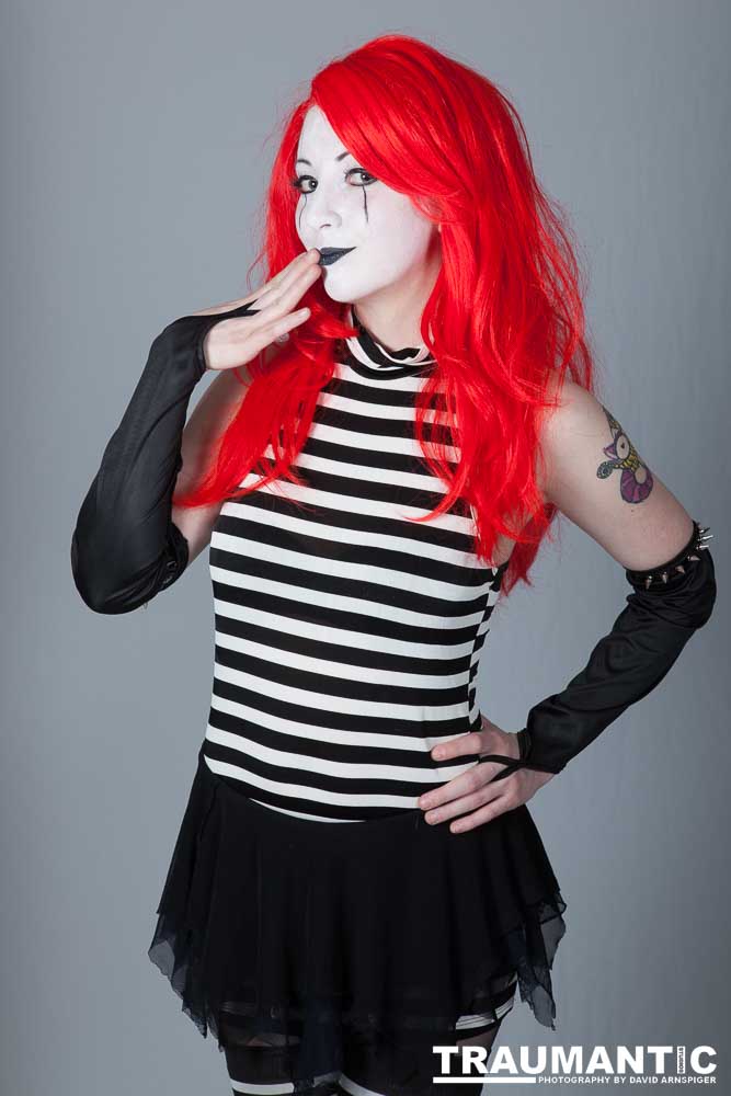 Polly is a beautiful and fearsome creature.