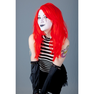 Polly is a beautiful and fearsome creature.