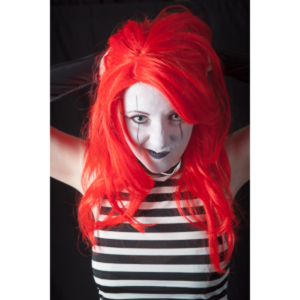 Polly is a beautiful and fearsome creature.