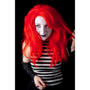 Polly is a beautiful and fearsome creature.