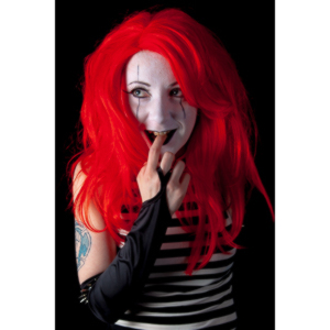 Polly is a beautiful and fearsome creature.