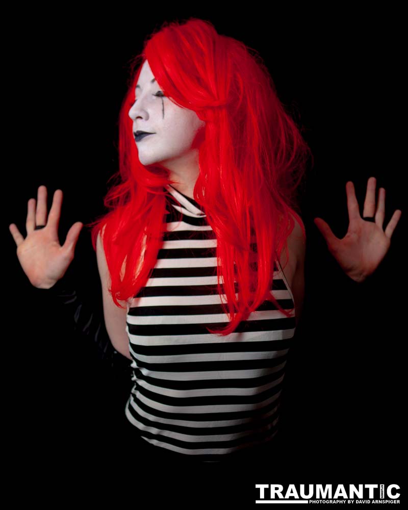 Polly is a beautiful and fearsome creature.