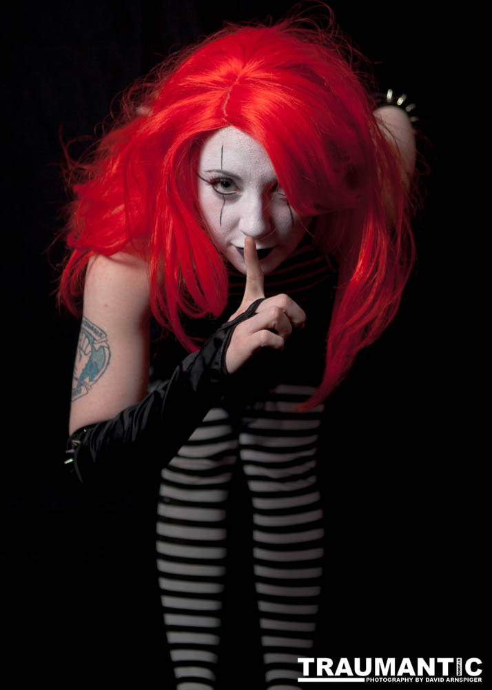 Polly is a beautiful and fearsome creature.