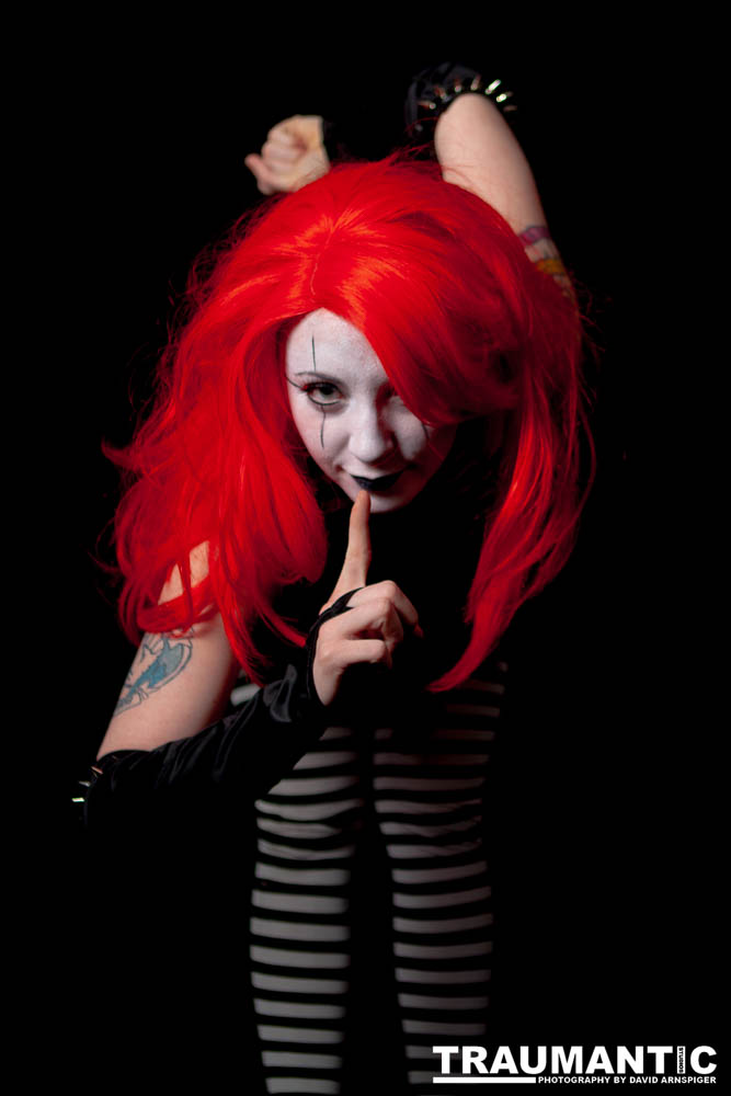 Polly is a beautiful and fearsome creature.