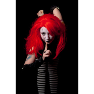 Polly is a beautiful and fearsome creature.